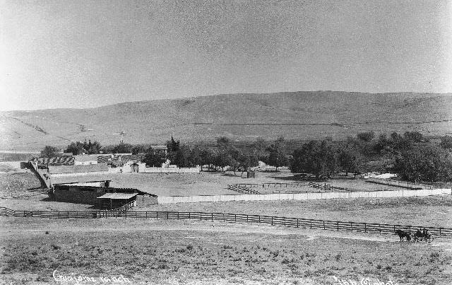 #88 View of the Guajome Ranch in Vista, 1891