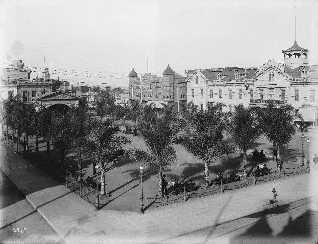 #47 View of Horton Park and Horton House looking northwest, 1895