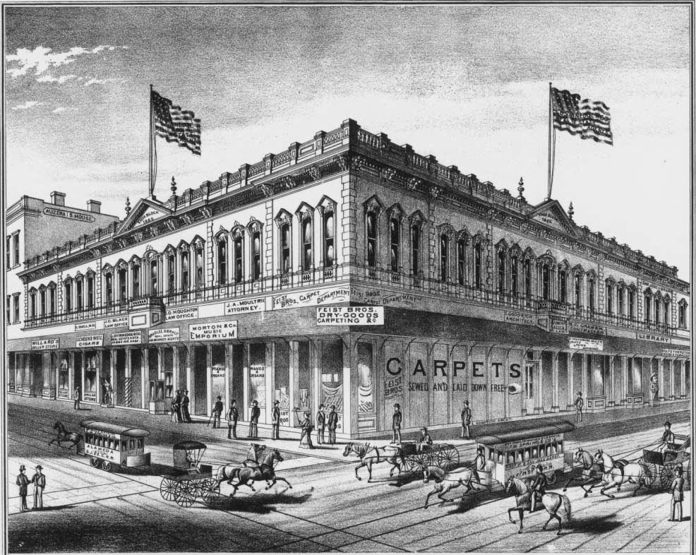 #17 Knox Building, 1876.