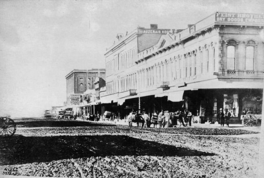 #21 Santa Clara Street, San Jose, 1880.