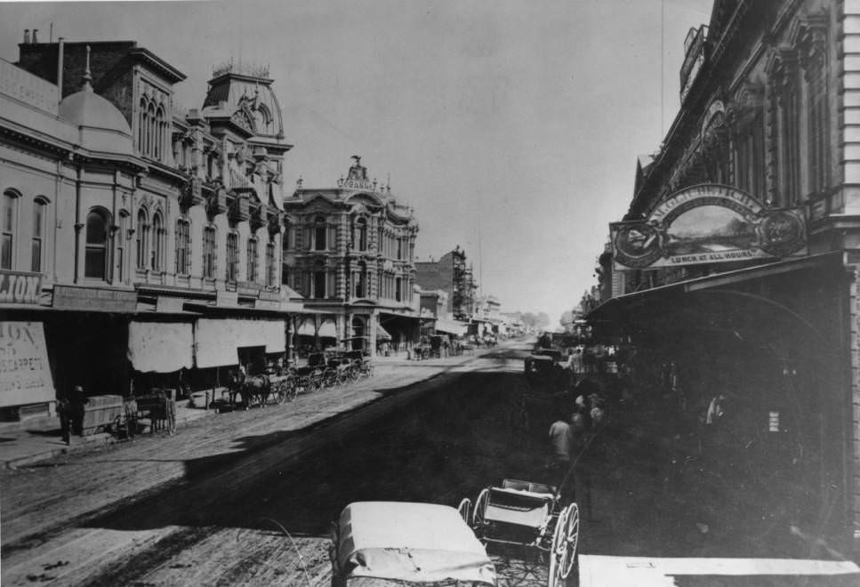 #22 South First Street, San Jose, 1880.