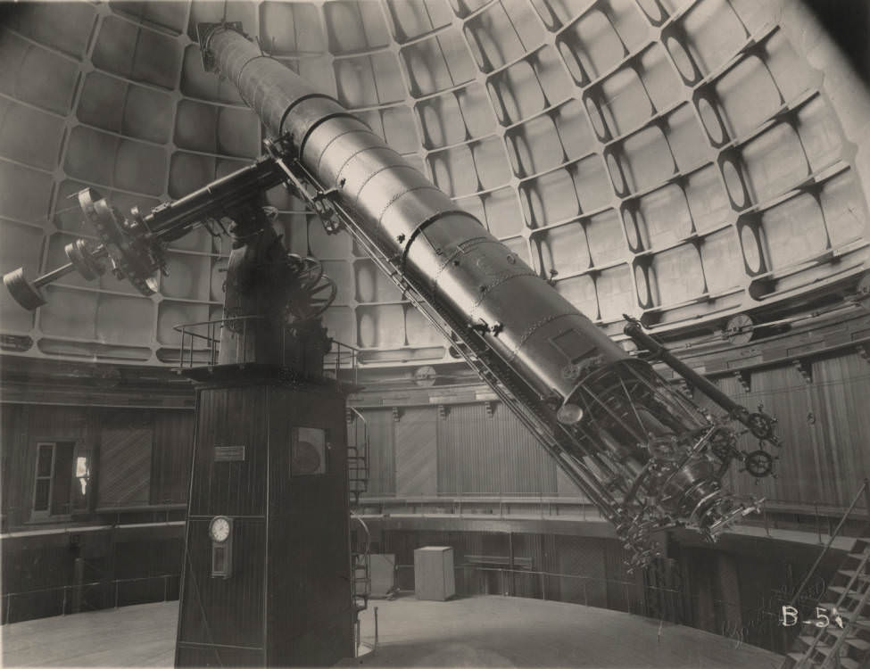 #36 Lick Observatory 36-inch telescope, 1890.