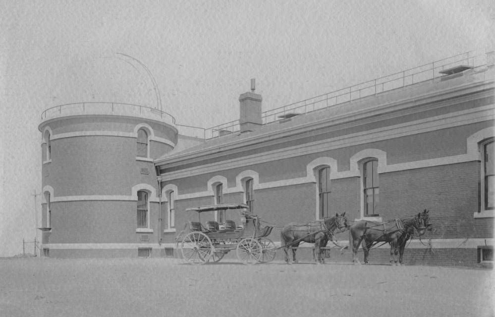 #37 Mount Hamilton stage at Lick Observatory, 1890.