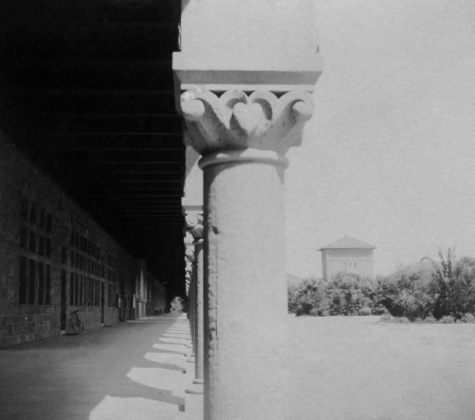 #55 Stanford University quadrangle, 1897.