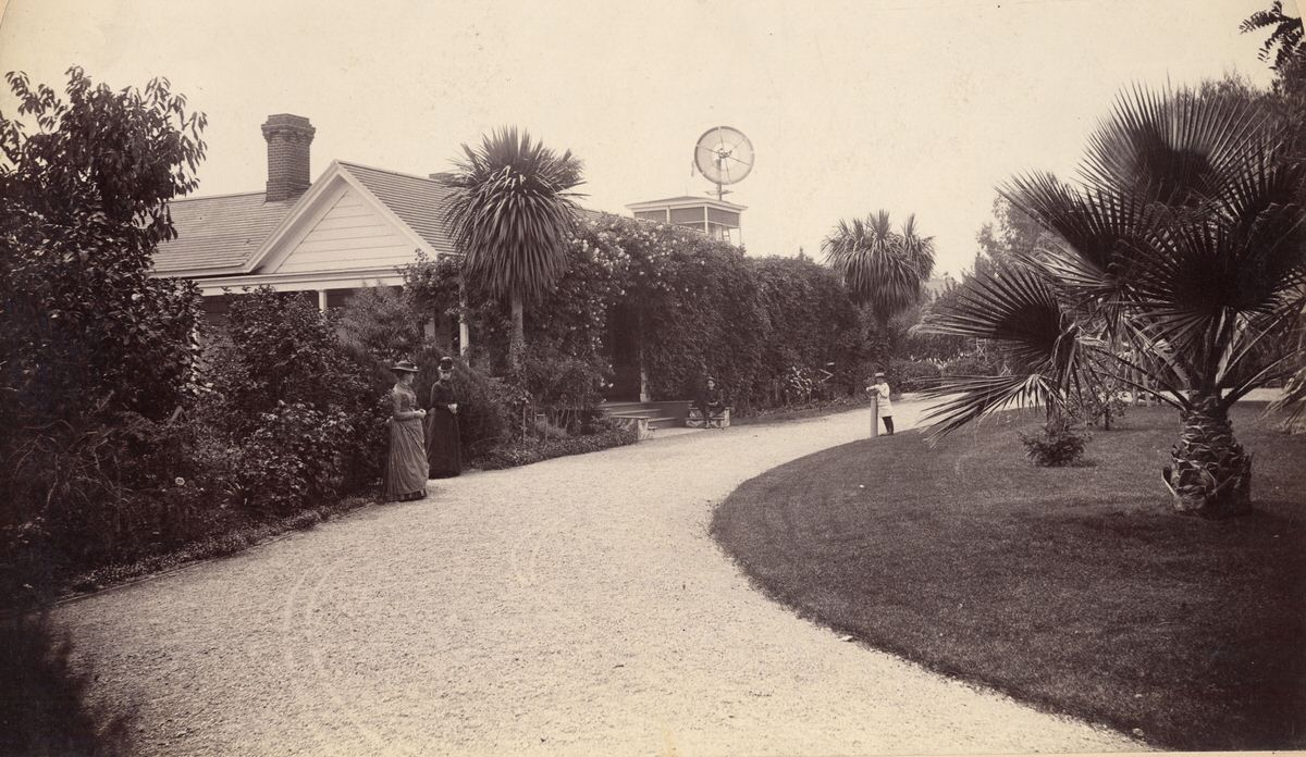 #43 Col. Harney’s Villa Residence, at Menlo, 1880