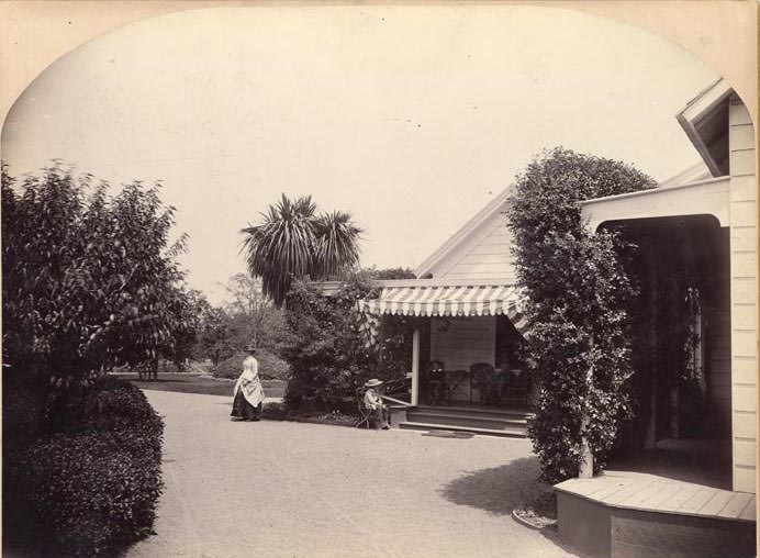 #45 Col. Harney’s Villa Residence, Menlo Park, 1899