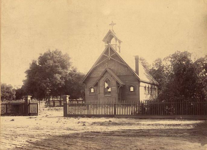#55 Episcopal Chapel, Menlo, 1890