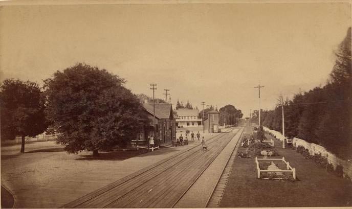 #86 Menlo Park Station, 1870