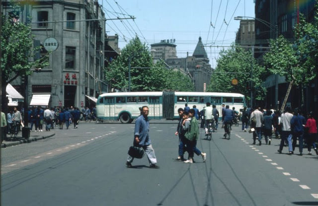 #2 Nanjing Road, Shanghai, 1970s