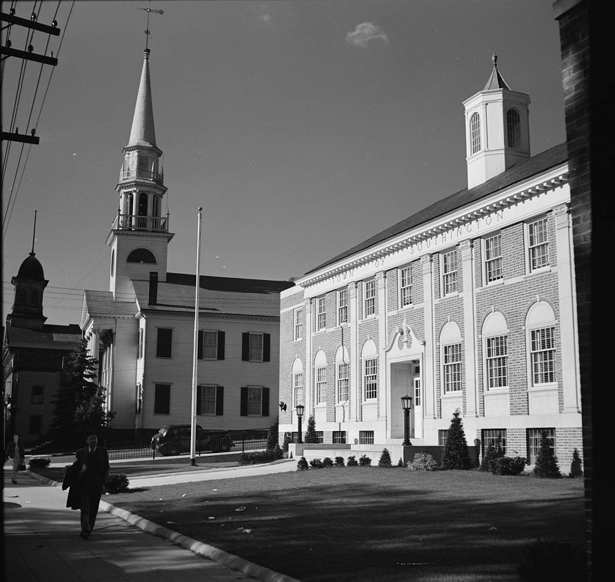 #26 Southington school children staging a patriotic demonstration, 1942