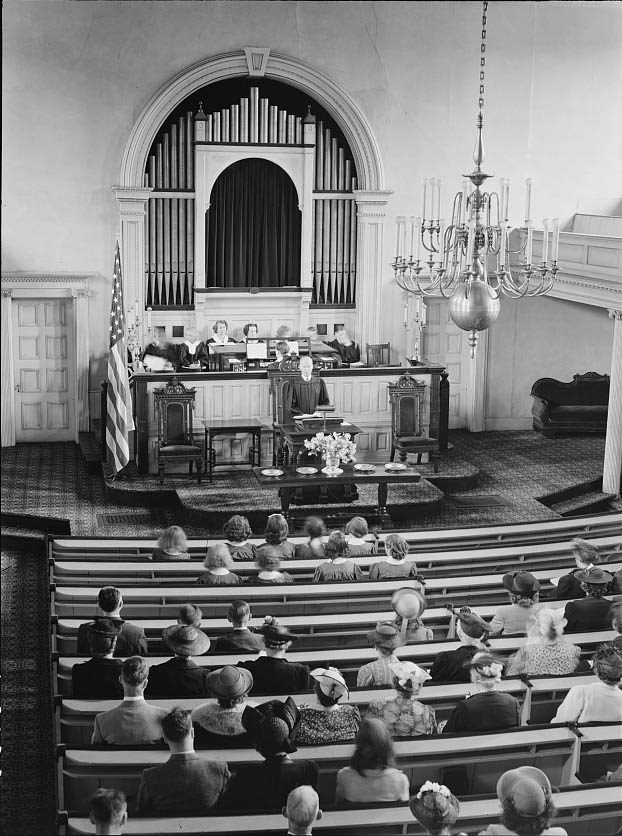 #38 In church, 1942