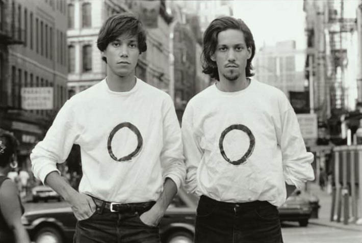 #28 Twins with Zero T-Shirts, 1988
