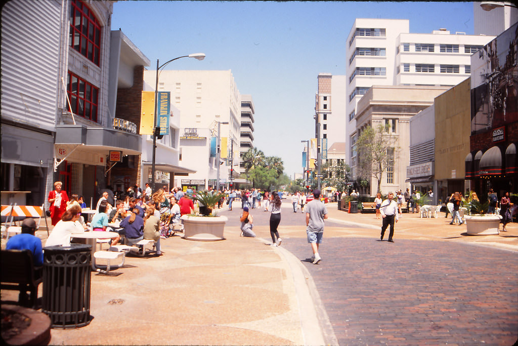#6 Franklin Street Mall, downtown Tampa, 1993
