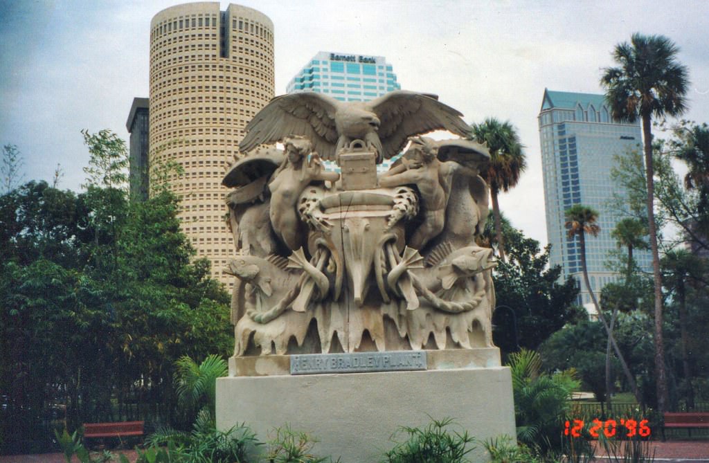 #35 Henry Bradley Plant Memorial Landmark, Tampa, 1990.