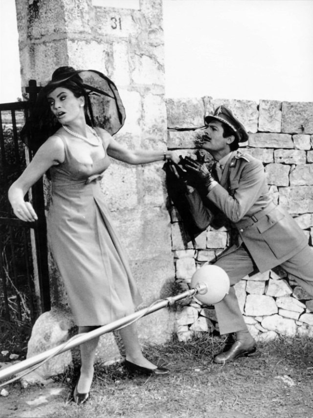 #16 Marcello Mastroianni and Marisa Mell in Casanova ’70, 1965