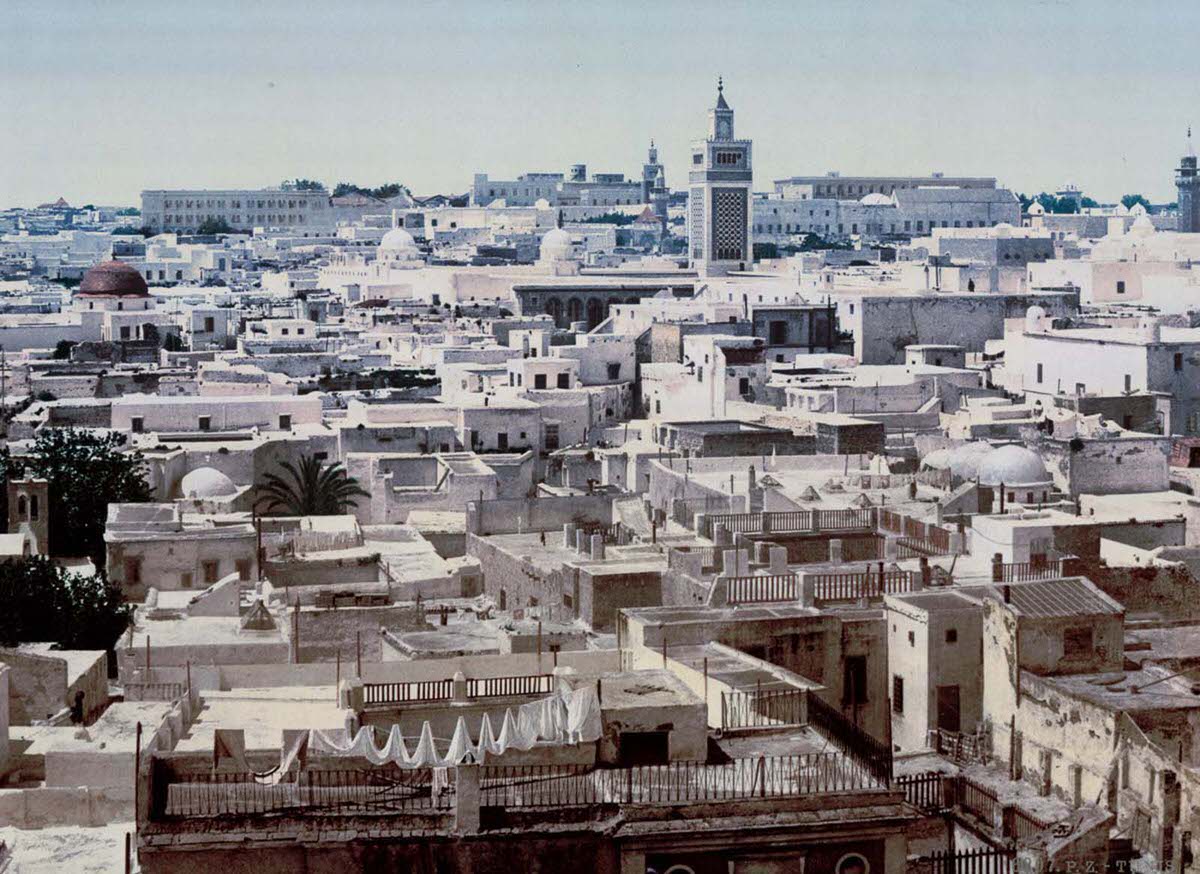#13 A view of Tunis from the Paris Hotel.