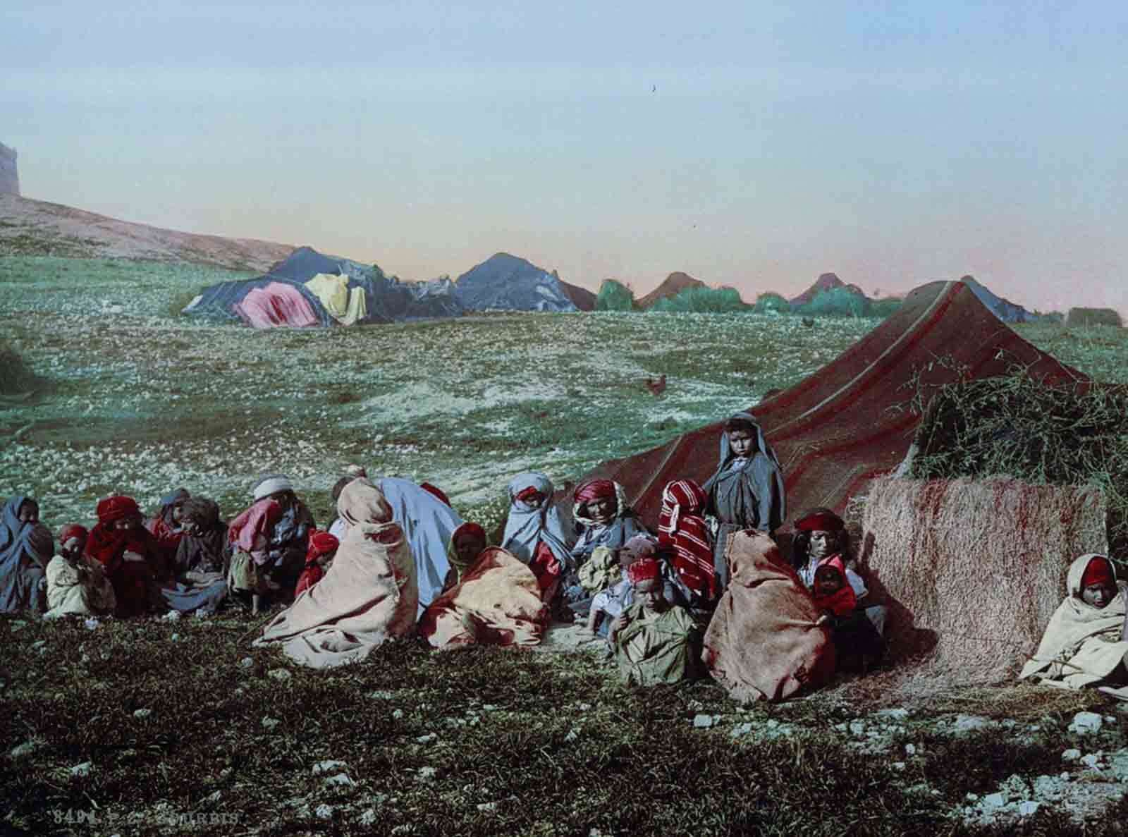 #32 A camp of nomads, Tunis.