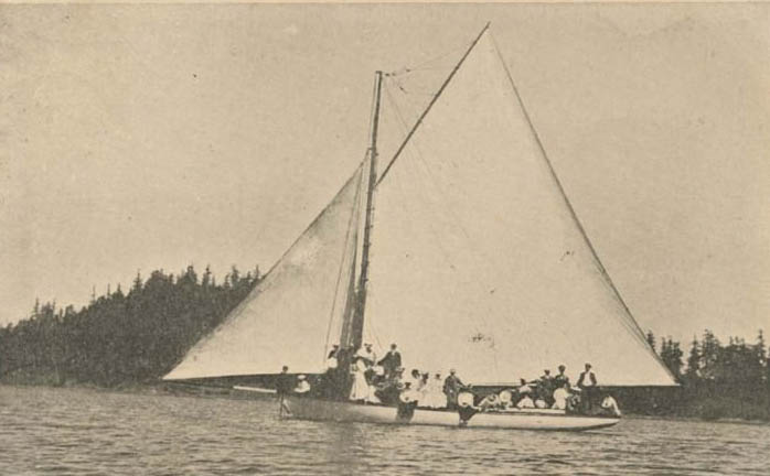 #17 Yachting on Bellingham Bay, 1907