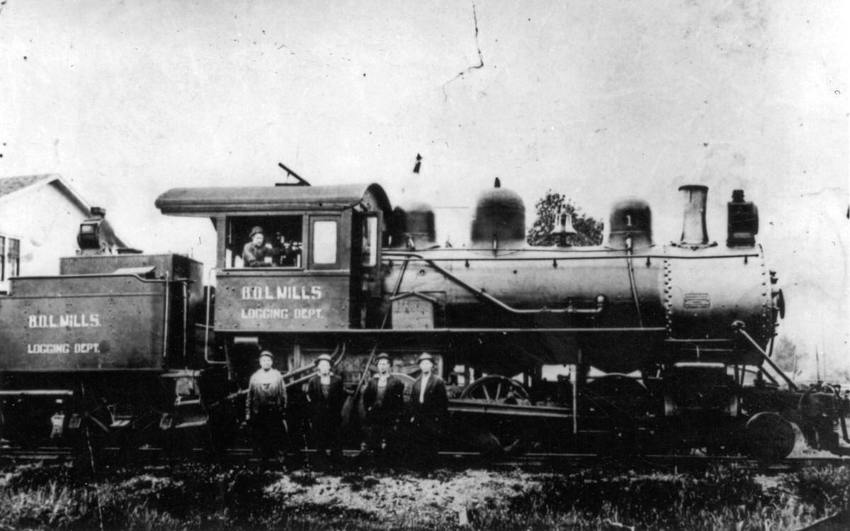 #49 Engineers Side, Alco 2-6-2 Locomotive no. 1, 1909