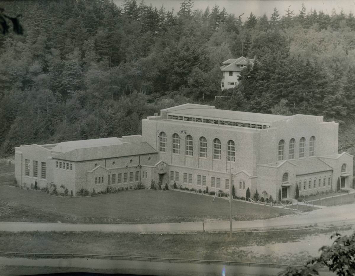 #102 Gymnasium, Western Washington College of Education, 1937