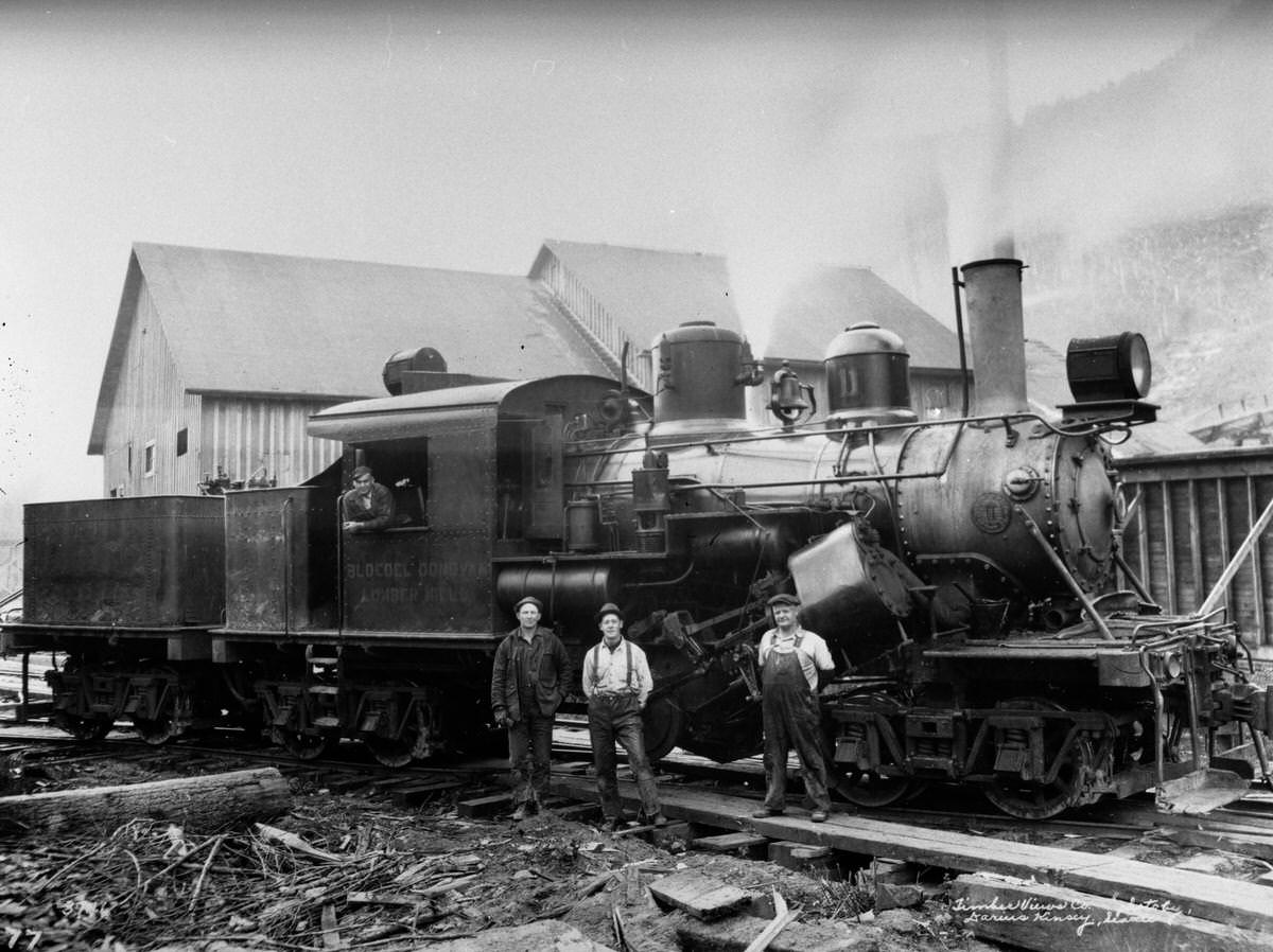 #86 3 Truck Climax Locomotive no. 11 CN 1632