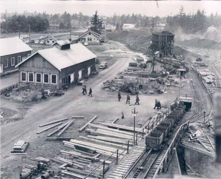 #12 Bellingham coal mine, 1954, the year it closed