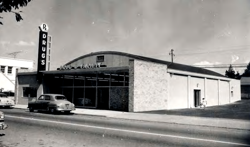 #64 Fountain drug, 1950