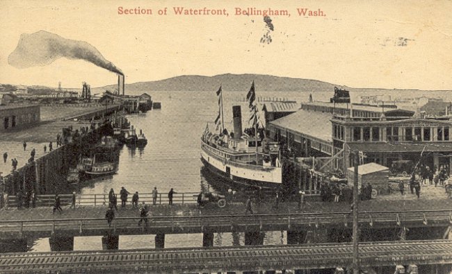 #42 Bellingham waterfront 1915