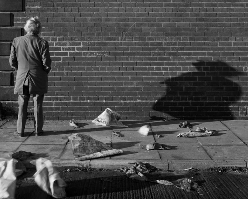 #11 True love wall, Gateshead, Tyneside, 1975