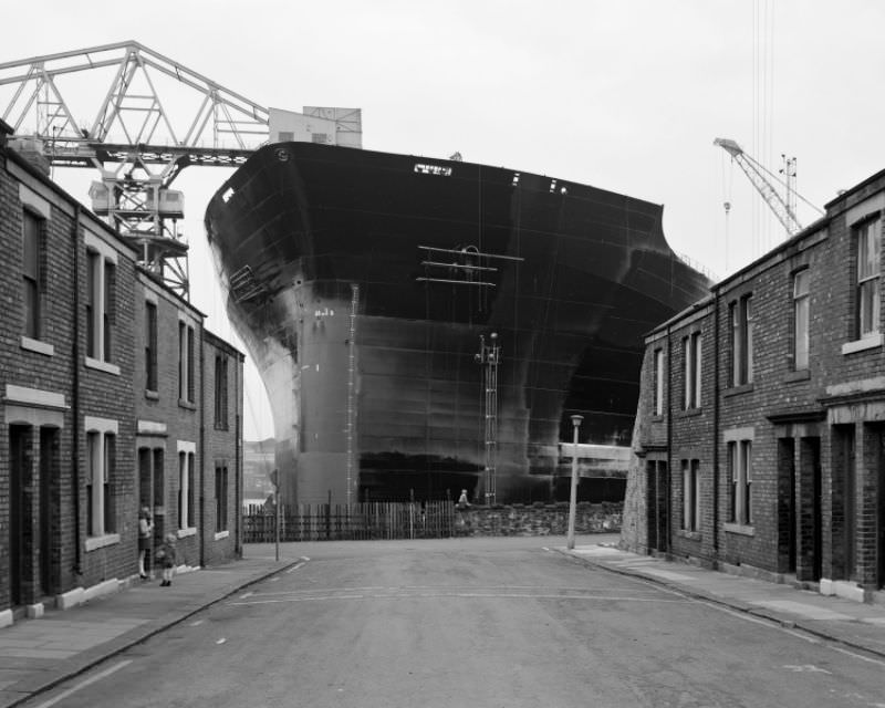 #5 Tyne Pride at the end of the street, Wallsend, 1970s