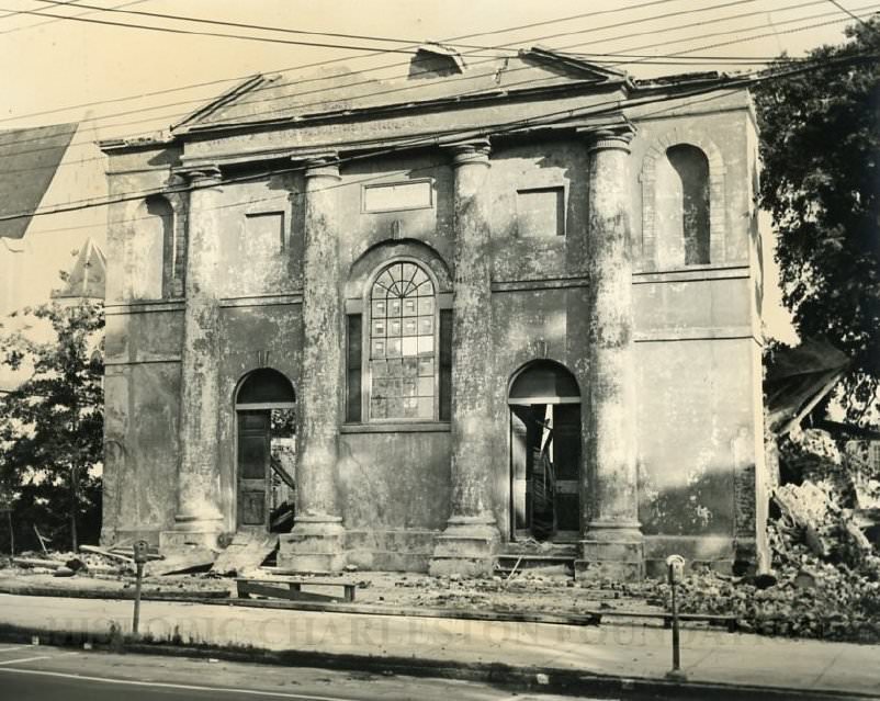 #74 Orphan House Chapel Demolition, 1953