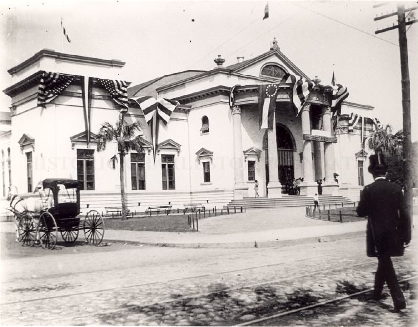 #91 Thomson Autditorium, Confederate Veterans Reunion, 1902