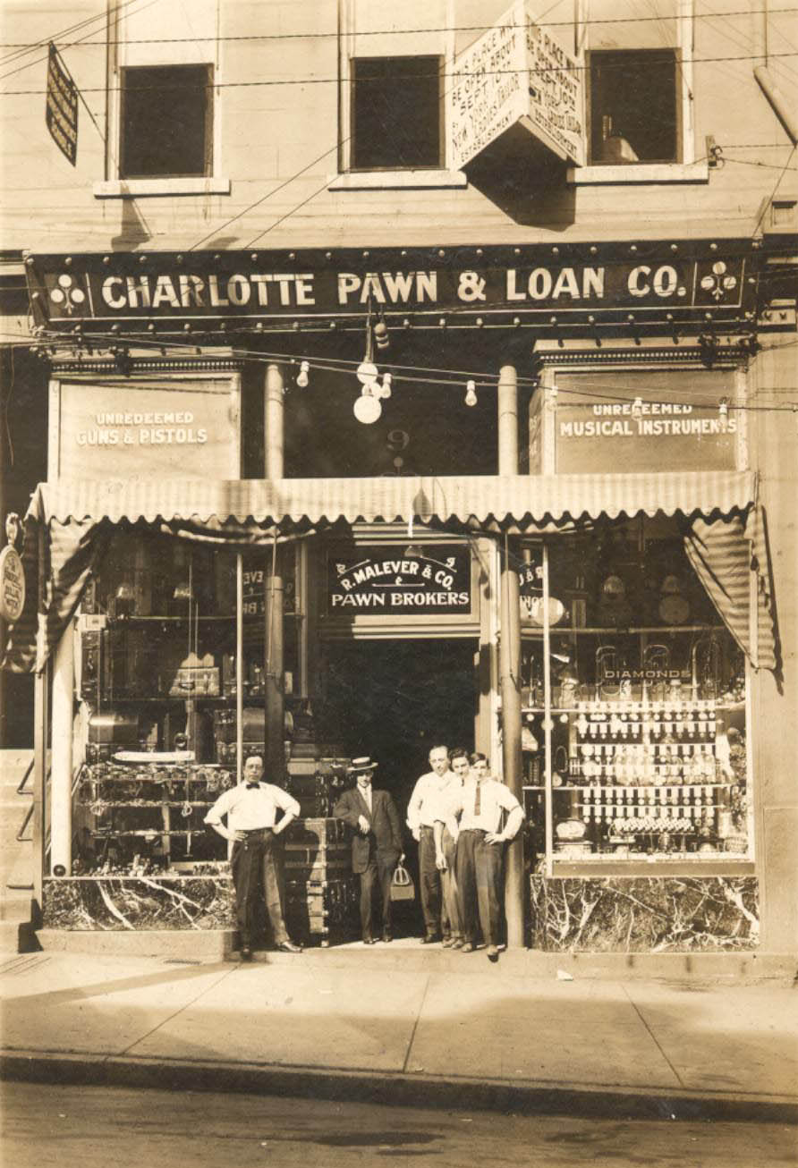 #7 Charlotte Pawn and Loan, 1920s