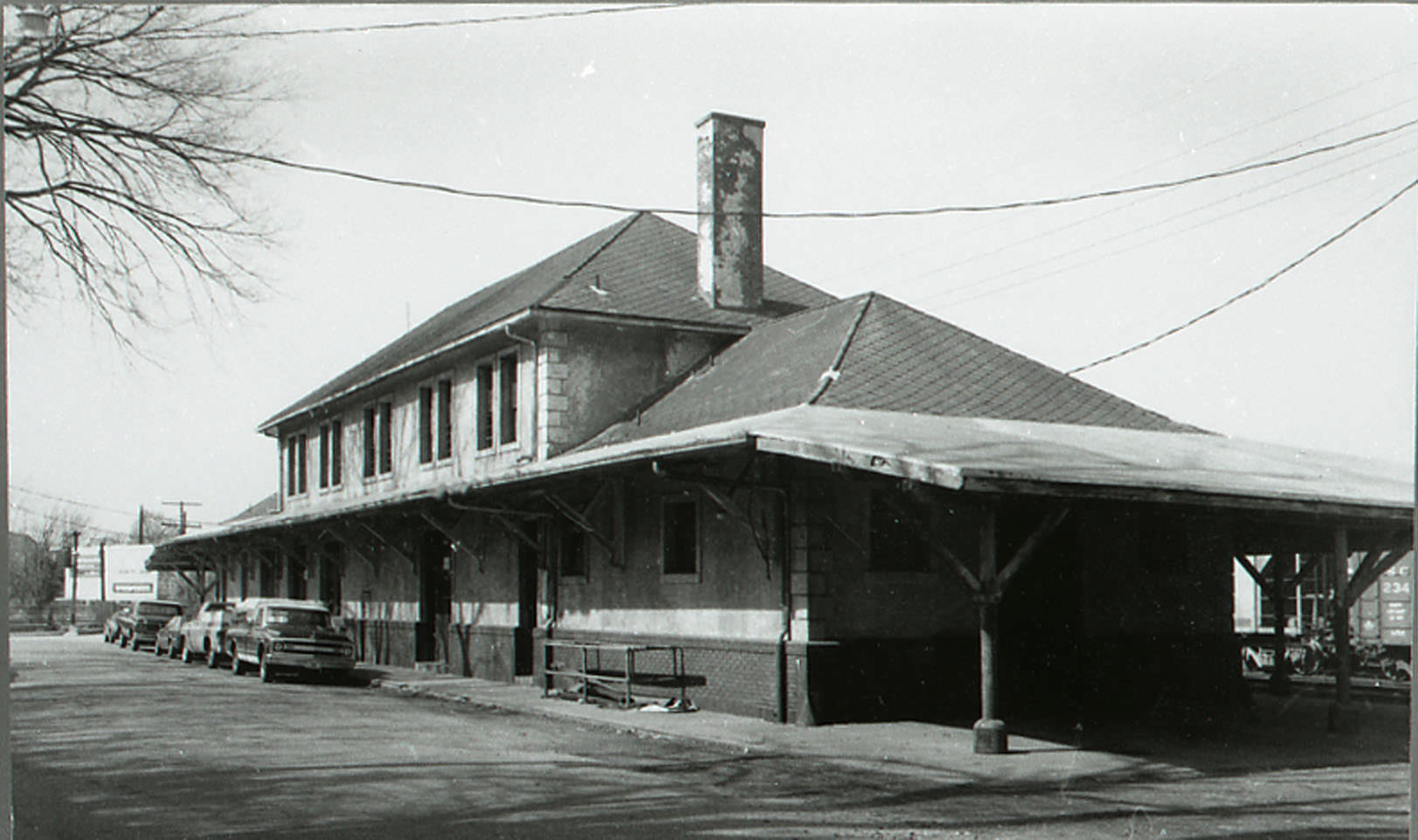 #15 Seaboard Airline Railroad Station at 222 East Fifth Street, 1940.