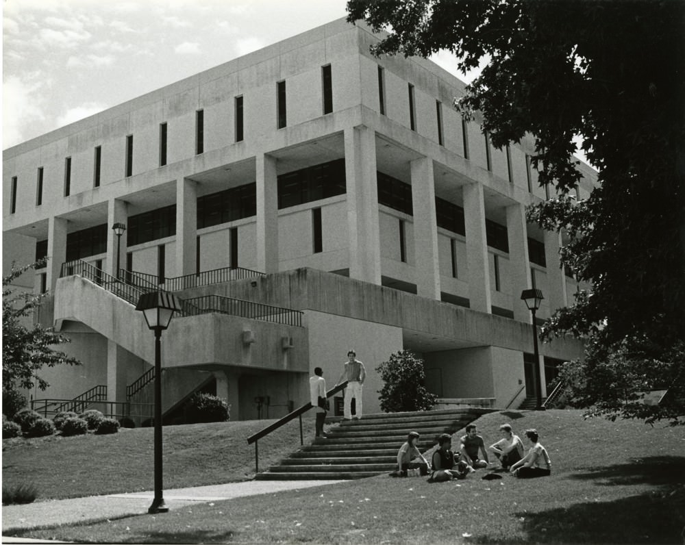 #13 Library (Exterior) After Construction, 1980s