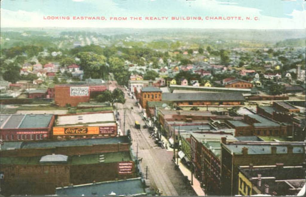 #23 Aerial view of Charlotte, 1912