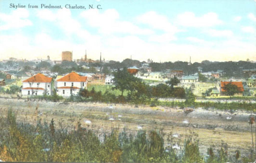 #24 Charlotte skyline, 1918