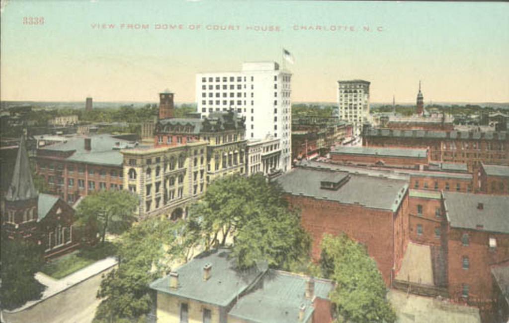 #52 Aerial view Tryon Street, 1905