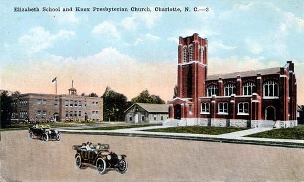 #70 Elizabeth School and Knox Presbyterian Church, 1920