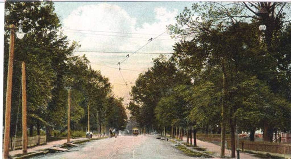 #94 Two skyscrapers along Tryon Street in Charlotte, 1910