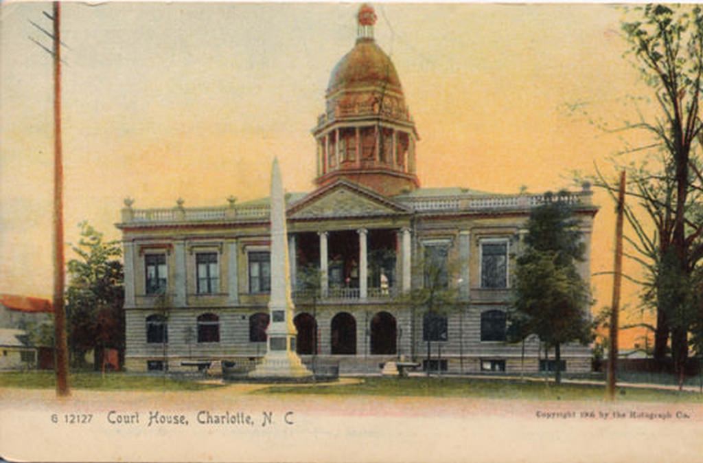#100 Fourth Mecklenburg Court House and Lawyers Building, 1920
