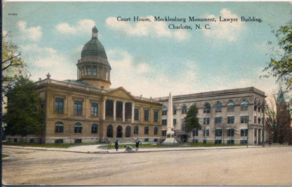 #101 Fourth Mecklenburg County Courthouse, 1910