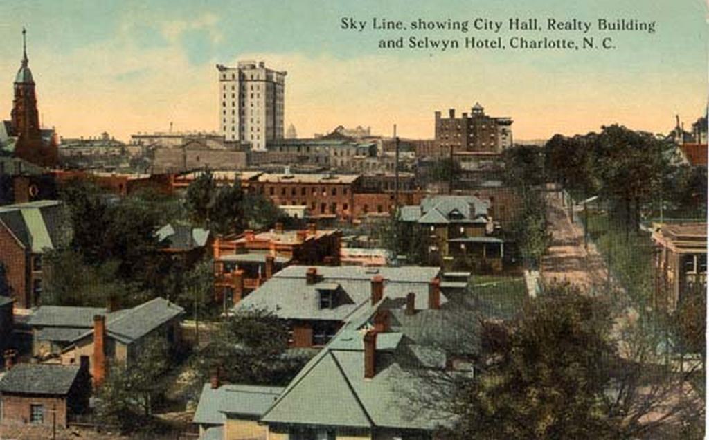 #176 Charlotte’s skyline, 1910