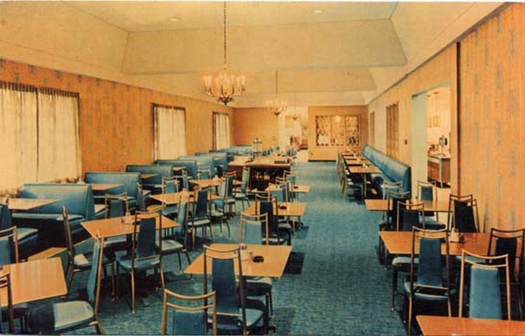 #183 Bailey Cafeteria (Interior View), 1965