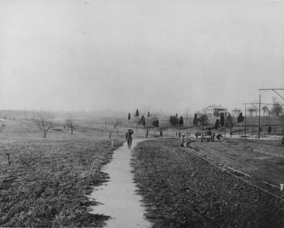 #9 Early development of Myers Park, 1912