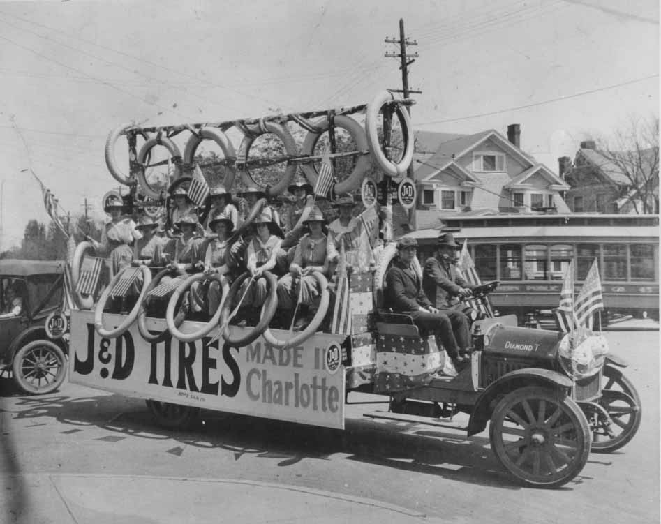 #15 Charlotte Parade Float, 1920