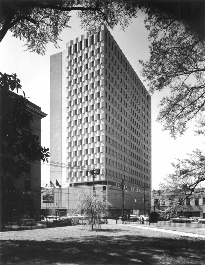 #51 The Wachovia Bank Building on South Tryon Street, 1961