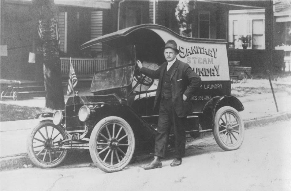 #23 Sanitary Laundry Truck, 1920