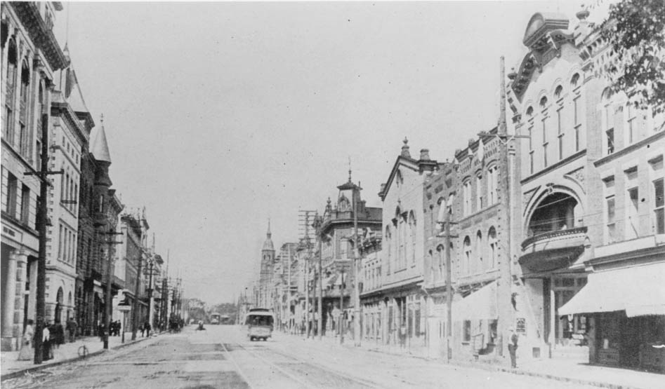 #26 North Tryon Street Showing YMCA and the Opera House, 1905