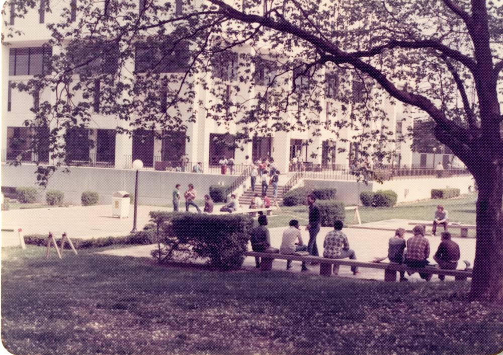 #19 Library (Exterior) After Construction, 1980